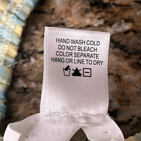 NWT Kirious Los Angeles gingham peplum top size S Cropped Boho Beach Cruise - Picture 6 of 8